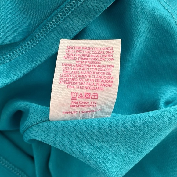 Vintage Y2K No Boundaries blue stripe knit maxi tank dress Junior's M - Picture 15 of 15